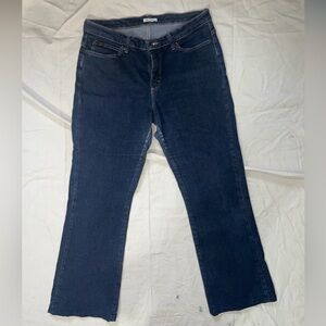 Lee Women's Deep Indigo Straight Leg Jeans